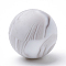 Food Grade Eco-Friendly Silicone Beads, Round, WhiteSmoke, 14~15mm, Hole: 2mm