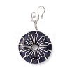 Synthetic Blue Goldstone Big Pendants G-P459-01P-B-3