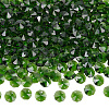 240Pcs Electroplate Glass Faceted Octagon Links Connector Charms EGLA-SP0001-43A-1