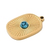 Synthetic Turquoise Pendants STAS-M080-06G-2