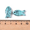 Synthetic Turquoise Pendants X-G-N342-106K-3