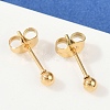 Ion Plating(IP) 304 Stainless Steel Stud Earrings EJEW-L215-57A-G-3