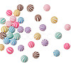 7 Colors Handmade Polymer Clay Beads CLAY-CJ0001-05-4