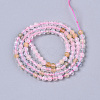 Natural Morganite Beads Strands G-T064-12-2
