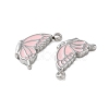 304 Stainless Steel with Enamel Charms STAS-L022-400P-05-2
