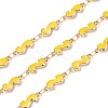 Handmade Alloy Enamel S Shape Link Chains ENAM-F138-05C-RS-1