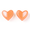 Two Tone Opaque Acrylic Beads SACR-I005-05D-04-2