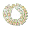 Transparent Glass Beads Strands LAMP-K037-11D-2