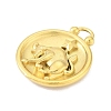 Real 18K Gold Plated Tone 304 Stainless Steel Pendants STAS-K291-01G-02-2