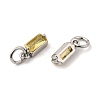 Brass Pave Cubic Zirconia Charms KK-F894-13P-06-2
