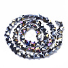 Electroplate Glass Beads EGLA-Q091-14mm-B01-2