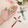 3Pcs 3 Style Zinc Alloy Enamel Big Pendants FIND-NB0004-93-3