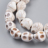 Gemstone Beads Strands TURQ-S105-10x10mm-09-3