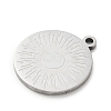 201 Stainless Steel Pendants SA-CBA3D3A-05P-12-2