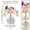 1Pc Natural Fluorite Chips Tree Decorations DJEW-TA0001-15F-4
