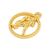 Twelve Constellations Alloy Pendants PALLOY-Q006-01E-G-2