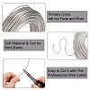 Anodized Aluminum Wire AW-S001-1.5mm-21-5
