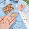 200Pcs Brass Ball Chain Connectors KK-BBC0004-70-3