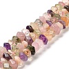 Natural Mixed Quartz Beads Strands G-N327-05-23-1