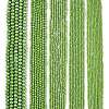 Electroplate Glass Beads Strands EGLA-A044-P3mm-B30-2
