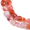 Natural Red Agate Beads Strands G-P497-01B-11-4