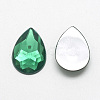 Acrylic Rhinestone Flat Back Cabochons X-GACR-Q010-10x14-10-2