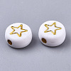 Opaque Acrylic Beads PACR-N006-005-3