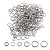300Pcs 6 Styles 304 Stainless Steel Beads STAS-CA0002-47-1