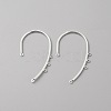 Iron Ear Cuff Findings EJEW-WH0017-79S-1