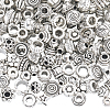 8 Bags Tibetan Style Alloy Beads FIND-SC0017-89-6
