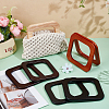 8Pcs 4 Colors Wooden Bag Handles FIND-PH0059-54-4