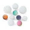 100Pcs 4 Style Imitation Pearl Acrylic Beads OACR-FS0001-23-4