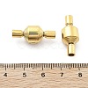 Ion Plating(IP) 304 Stainless Steel European Clasps STAS-Z115-04G-04-3