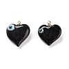 Handmade Evil Eye Lampwork Pendants LAMP-M015-03-3