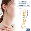 40Pcs 304 Stainless Steel Clip-on Earring Findings STAS-BBC0003-39-2