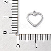 Anti-Tarnish 304 Stainless Steel Charms STAS-R003-01P-02-3