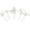 Acyrlic Hair Forks OHAR-WH20005-36S-7