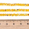 Electroplate Glass Beads Strands GL-CBAA615-03B-4