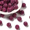 Pave Disco Ball Beads X1-RB-A130-10mm-16-1