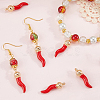 20Pcs Opaque Resin Pendants RESI-SC0006-22-7