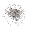Tarnish Resistant 316 Surgical Stainless Steel Flat Round Blank Peg Stud Earring Settings STAS-R073-03-2
