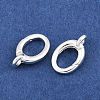 Brass Spring Gate Rings KK-CBAA482-02S-2