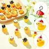 10Pcs 5 Styles Resin Pendants FIND-YW0011-49-2