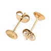 304 Stainless Steel Stud Earring Findings STAS-D389-03D-G-2