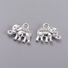 Tibetan Style Alloy Charms PALLOY-P220-01S-NR-2