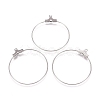Tarnish Resistant 304 Stainless Steel Wire Pendants STAS-M274-020E-4