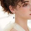 20Pcs Brass Stud Earring Findings KK-FH0004-63-6