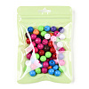 Macaron Color Plastic Yin-yang Resealable Bags OPP-N001-01E-10-3
