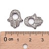 Tibetan Style Alloy Bead Frames LS-X-TIBEB-A123963-B-LF-3
