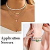 20Pcs 10 Colors Alloy Enamel Connector Charms ENAM-YW0008-04-6